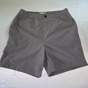 Onia Men's Gray Tech Athleisure Minimalist Short